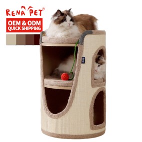 Cat Tunnel House Factory - Luxury Sisal Scratcher