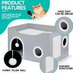 猫隐藏家具生产商-折叠立方体床定制