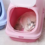 封闭式猫砂盆厂家-超大号沙盆定制