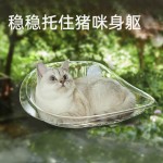 猫窗边床生产商-室内窗边吊床定制