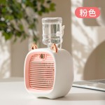 宠物降温风扇厂家-USB喷雾加湿冷风扇定制