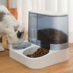 自动猫饲喂器生产商-2.8L野外食盆定制