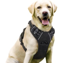 犬用胸背带厂家-可调防冲豪华套装定制