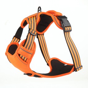 Dog Harness Wholesale - OEM Reflective Vest Chest Back Leash