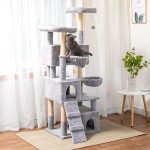 猫抓树厂家-大型木质塔屋定制