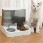 自动猫饲喂器生产商-2.8L野外食盆定制