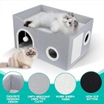 猫隐藏家具生产商-折叠立方体床定制