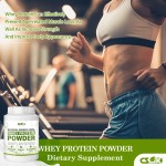 Whey Protein Concentrate Powder Factory - WPC Muscle Building Sports Supplements Custom