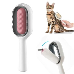 Pet Slicker Brush Factory - OEM Self-Cleaning USB Steamy