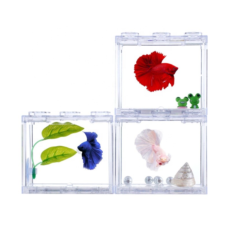 Desktop Fish Tank Factory - OEM 6-Hole Transparent Accessories
