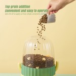自动宠物喂食器厂家-3.8L食水双碗