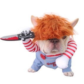 Pet Halloween Costume Manufacturer - OEM Chucky Doll Designer