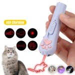 激光笔猫玩具厂家-USB充电多功能逗猫棒