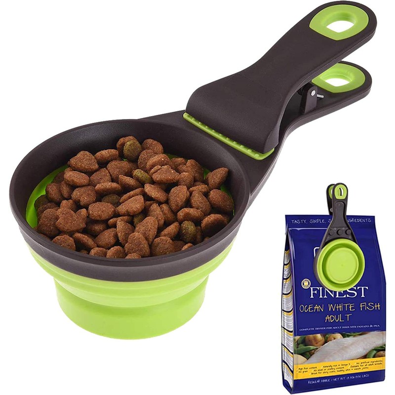 Pet Food Spoon Manufacturer - OEM Silicone Measuring Cup Clip