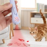 激光笔猫玩具厂家-USB充电多功能逗猫棒