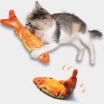 电动鱼猫玩具厂家- USB充电摆动玩具