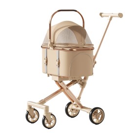Pet Stroller Factory - OEM Aluminum Alloy Foldable Dog Walker