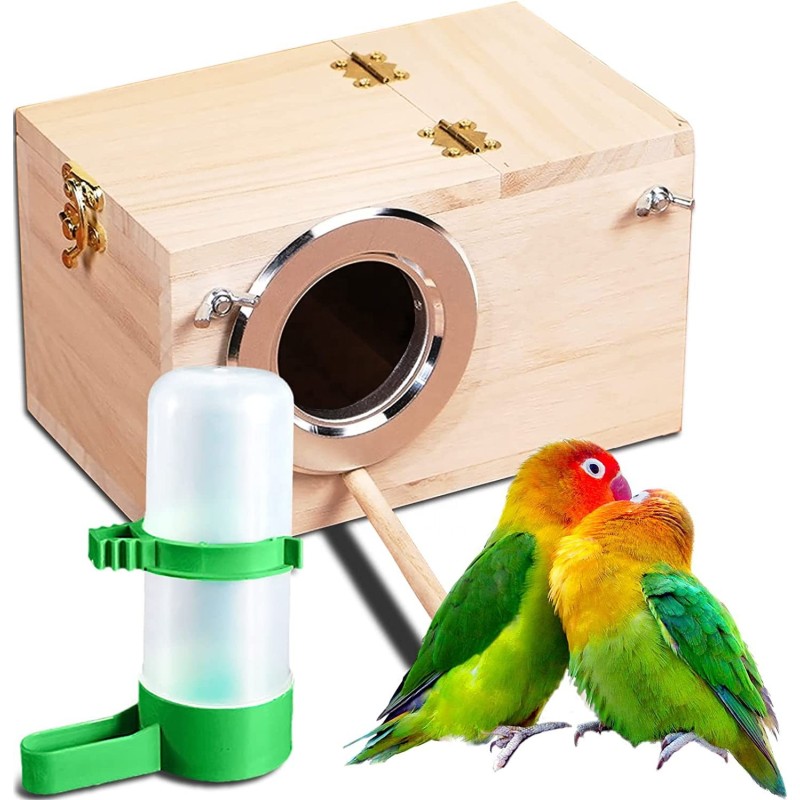 Wooden Parrot Cage Factory - OEM Minimalist Breeding Cages