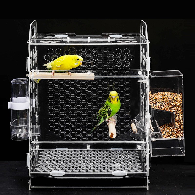 Parrot Bird Cage Manufacturer - OEM Acrylic Medium Large