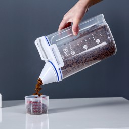 宠物食品容器厂家-密封塑料量杯
