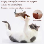 飞鸟猫玩具厂家-可拆卸振翅麻雀定制