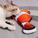 电动鱼猫玩具厂家- USB充电摆动玩具