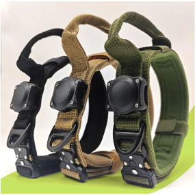 Airtag Dog Collar Manufacturer - OEM Soft Adjustable Tactical