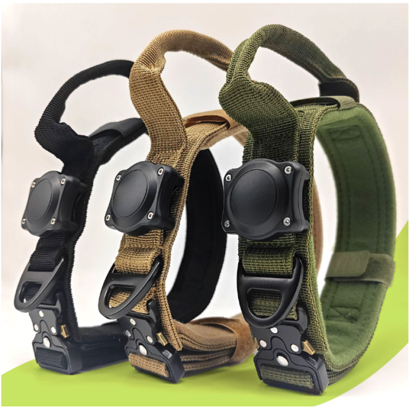 Airtag Dog Collar Manufacturer - OEM Soft Adjustable Tactical