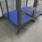 奢华狗笼供应商-铁质双门折叠