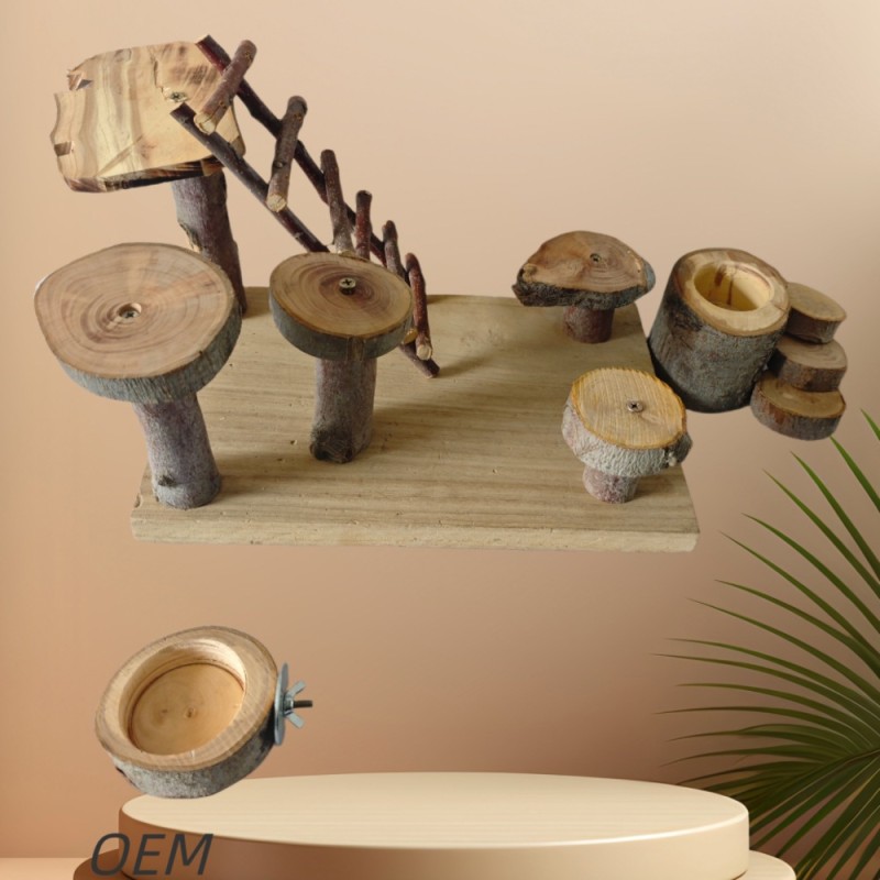 Wooden Platforms Manufacturer - Natural Apple Chew