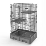 通用猫笼供应商-3层可拆