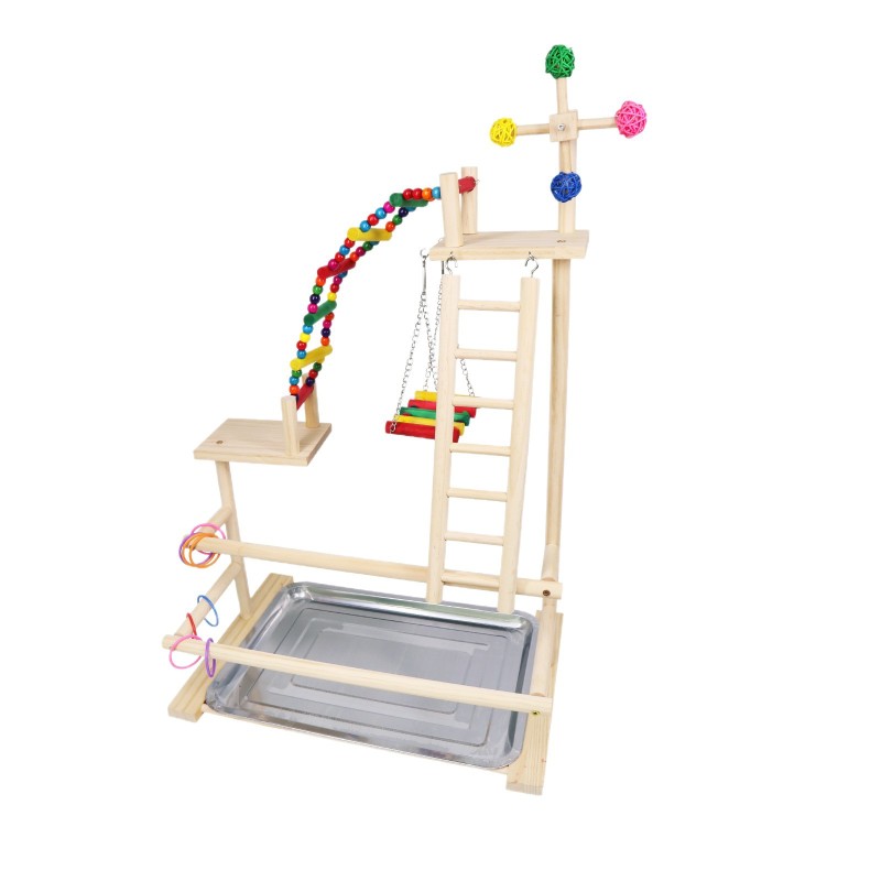 Wood Play Stands Factory - Birdhouse Perch Ladder