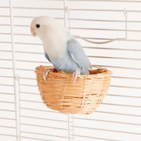 编织鸟巢供应商-竹制田园风格