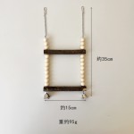 鸟玩具套装厂家-3件套木质秋千