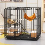 室外猫笼厂家-不锈钢折叠