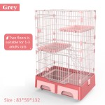 通用猫笼供应商-3层可拆