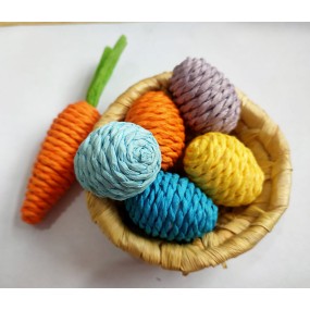 手工包装玩具厂家-草料复活节