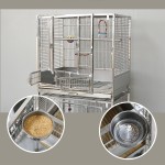 鹦鹉笼厂家-304不锈钢奢华