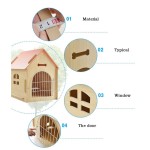木质犬舍供应商-室内室外金属门