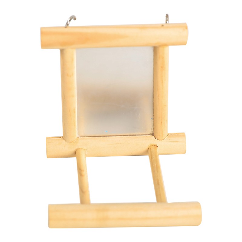 Wooden Bird Cages Manufacturer - Hanging Mirror Platform