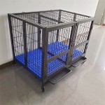 奢华狗笼供应商-铁质双门折叠