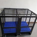 奢华狗笼供应商-铁质双门折叠