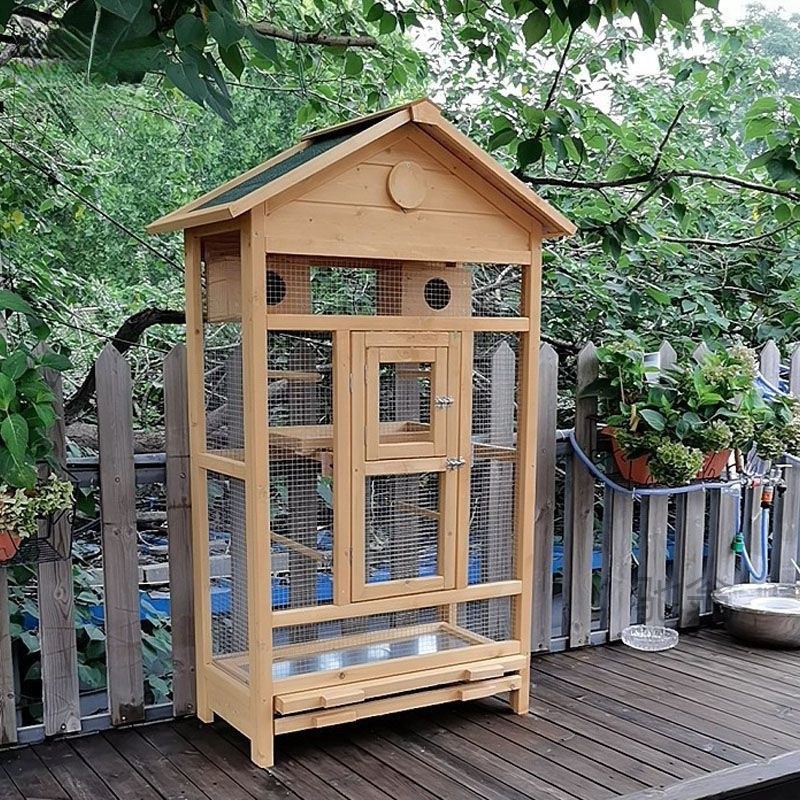Wooden Bird Cages Factory - Handmade Large Aviary