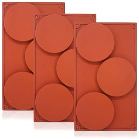 Silicone Mold Supplier - 3 Cavity Round Large