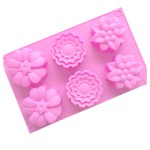 花形蛋糕模具厂家-6腔3组不同
