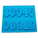 数字蜡烛模具供应商-10腔硅胶