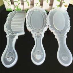 公主梳模具厂家-3D镜面硅胶