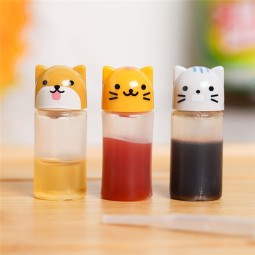 酱料瓶厂家-可爱动物造型挤压