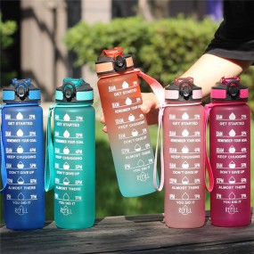 Sports Kettle Factory - 1000ml PP Plastic Straw