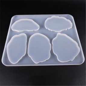 Epoxy Mold Supplier - Geode 5 Large Irregular